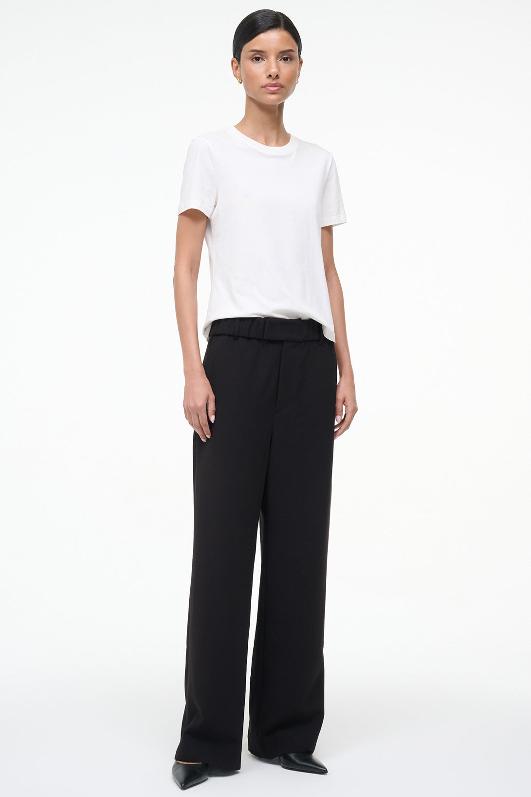 staud jerome pant black