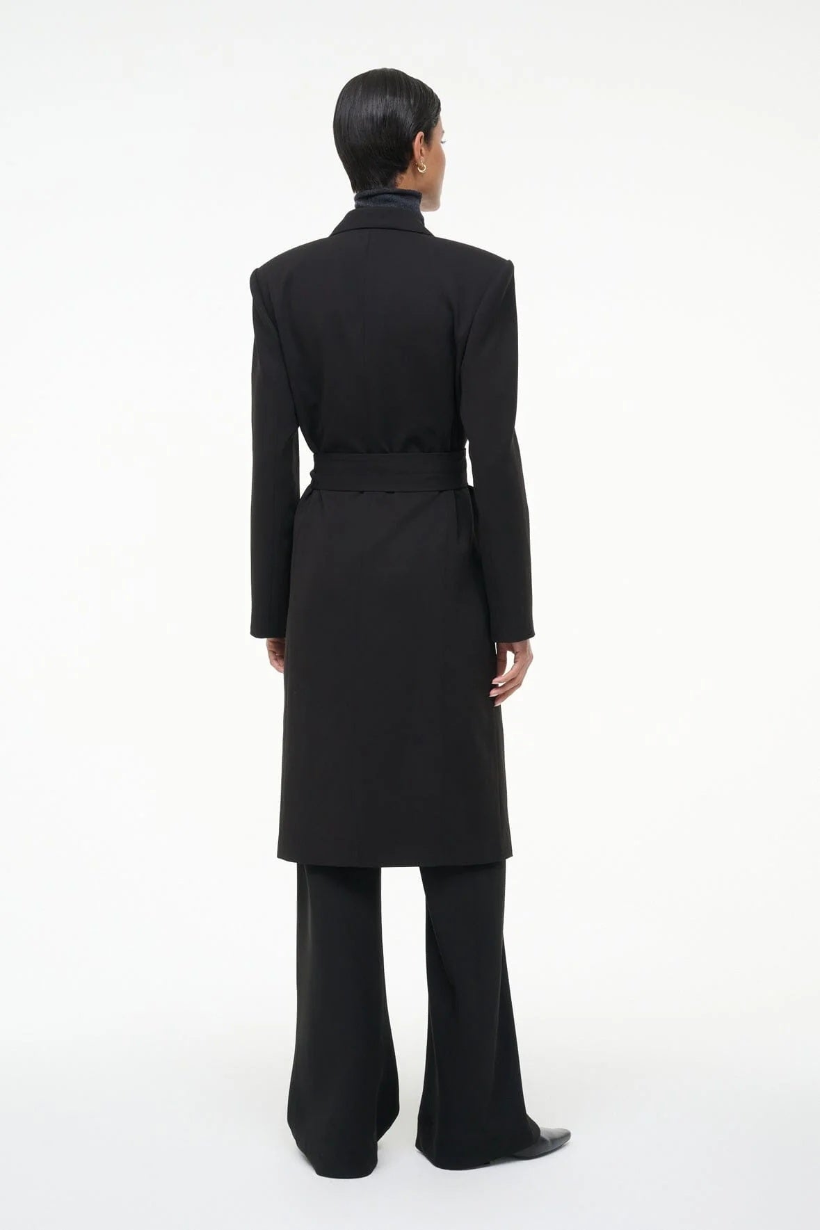 staud jolene jacket black