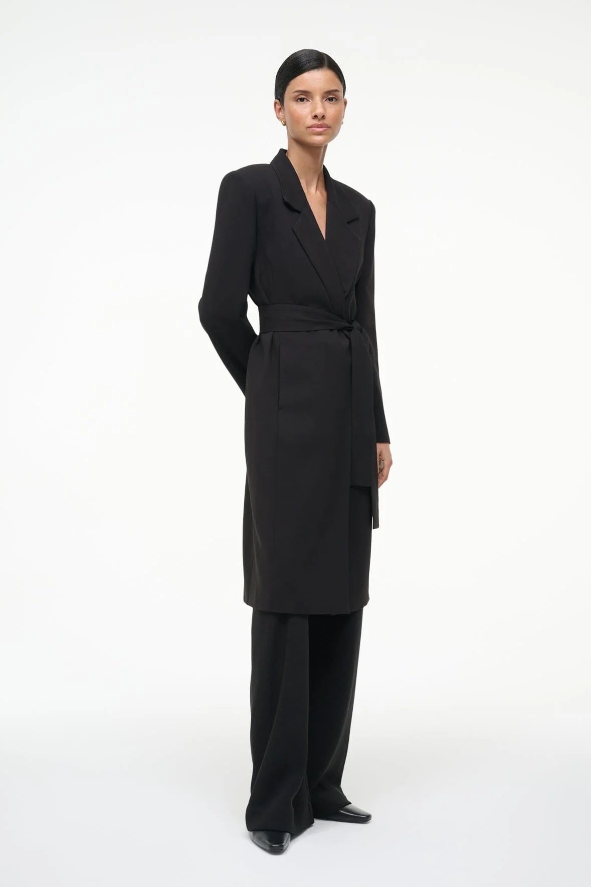 staud jolene jacket black