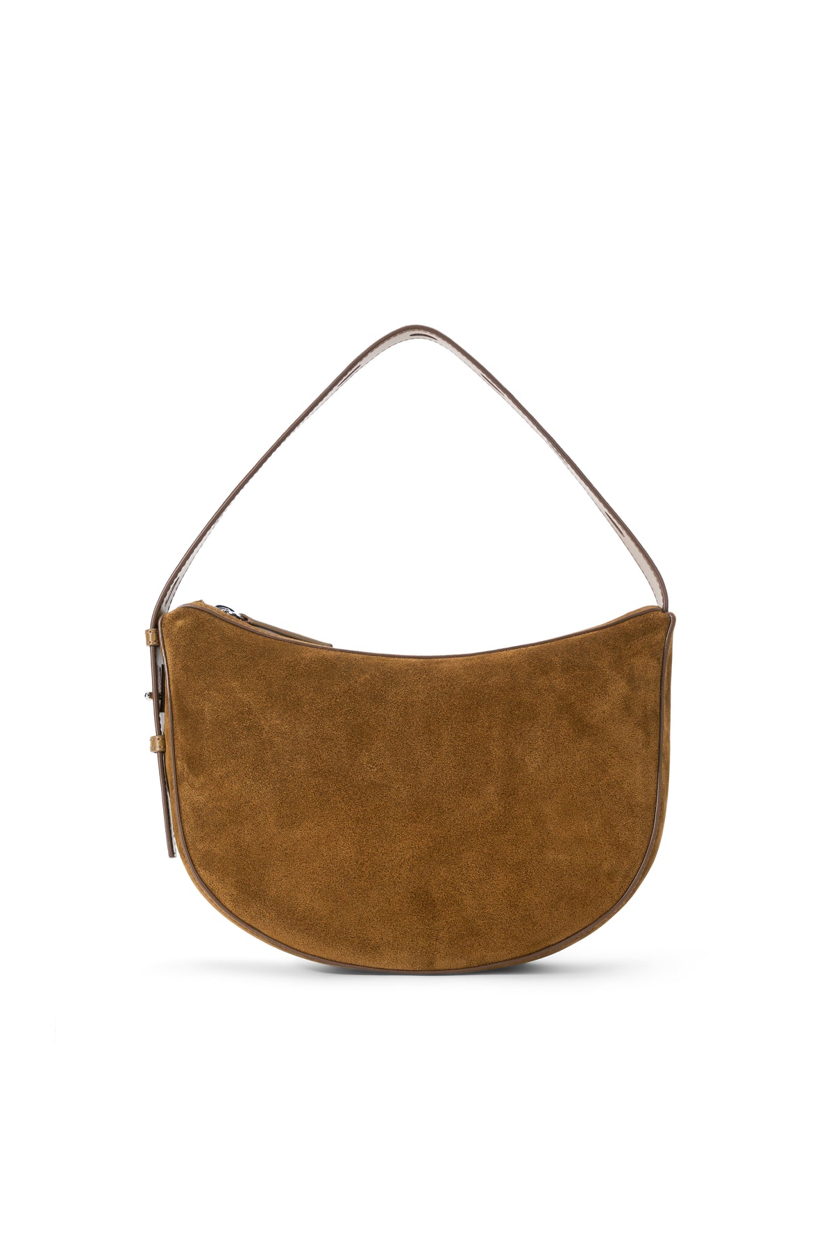 staud levi bag cigar suede