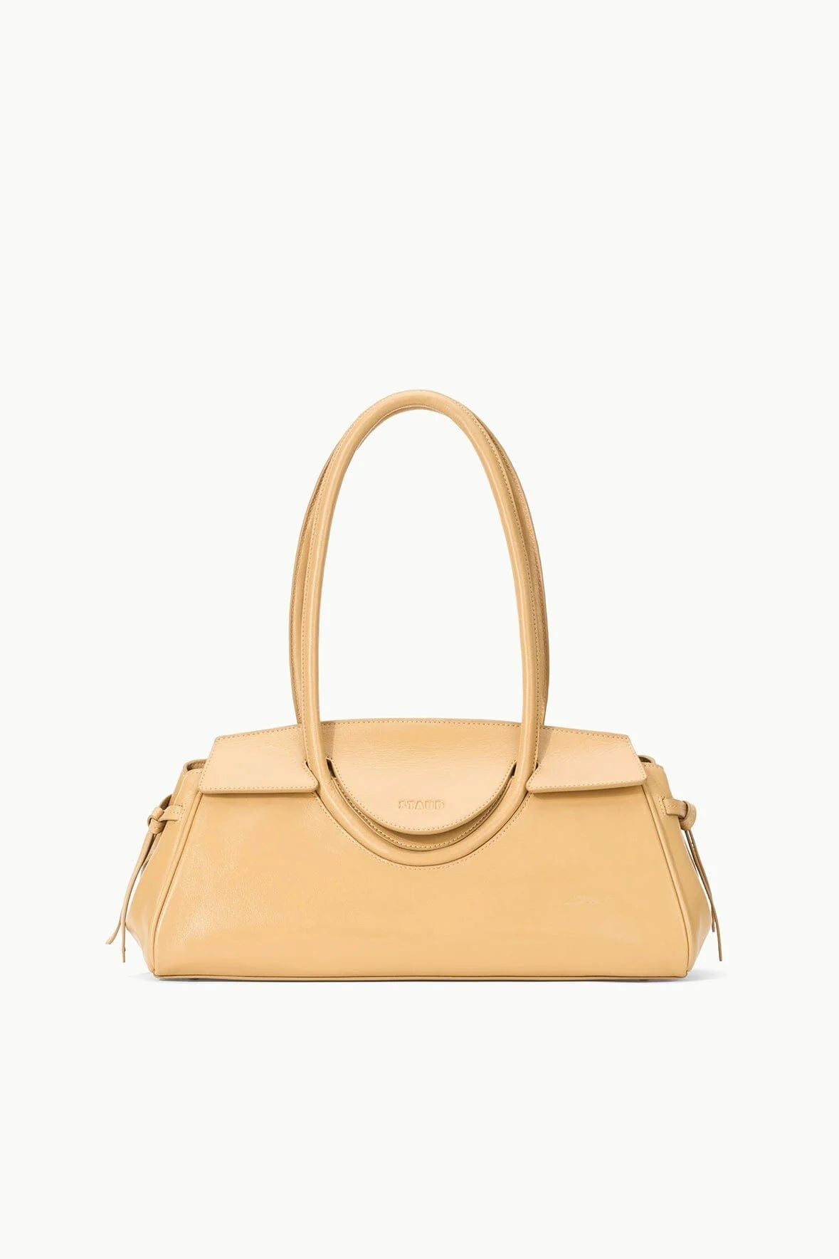 staud maude shoulder bag camel