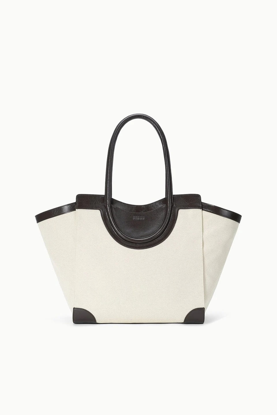 staud maude tote natural espresso