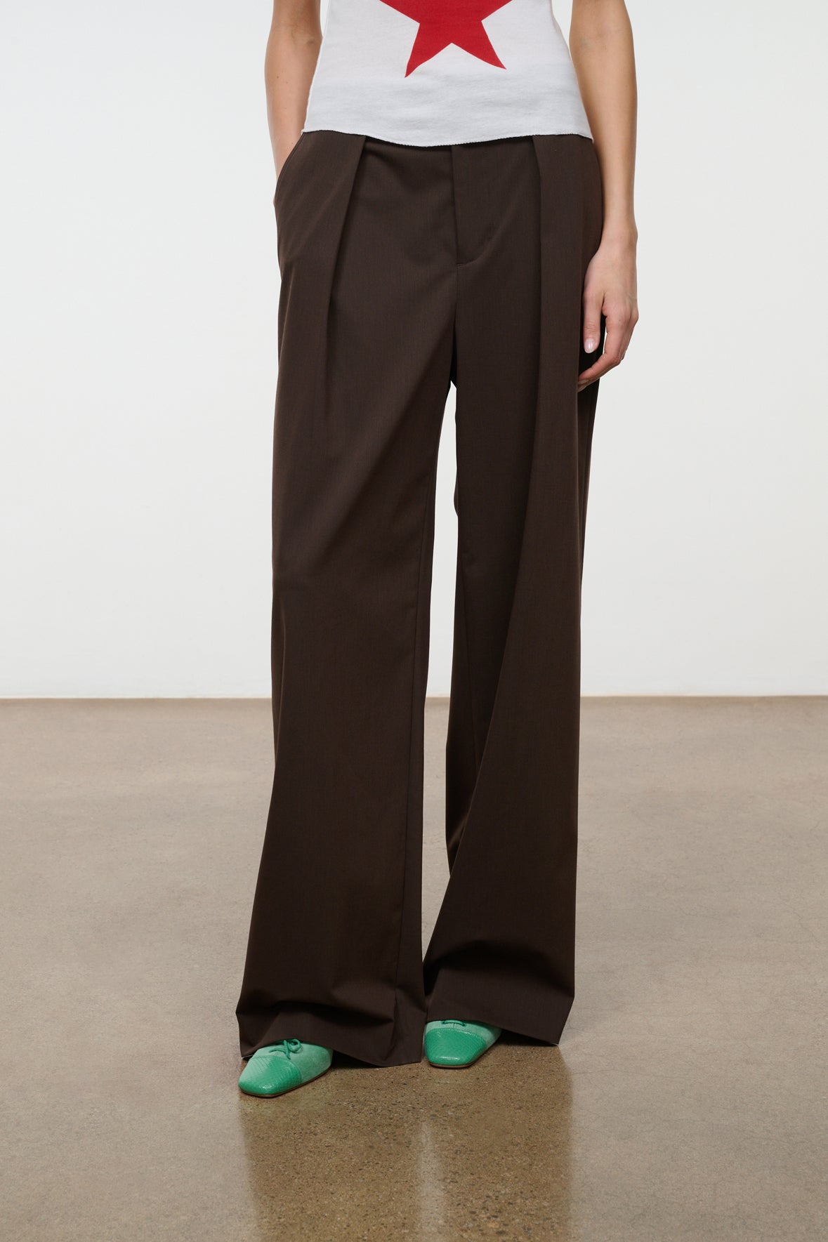 staud maysen pant earth
