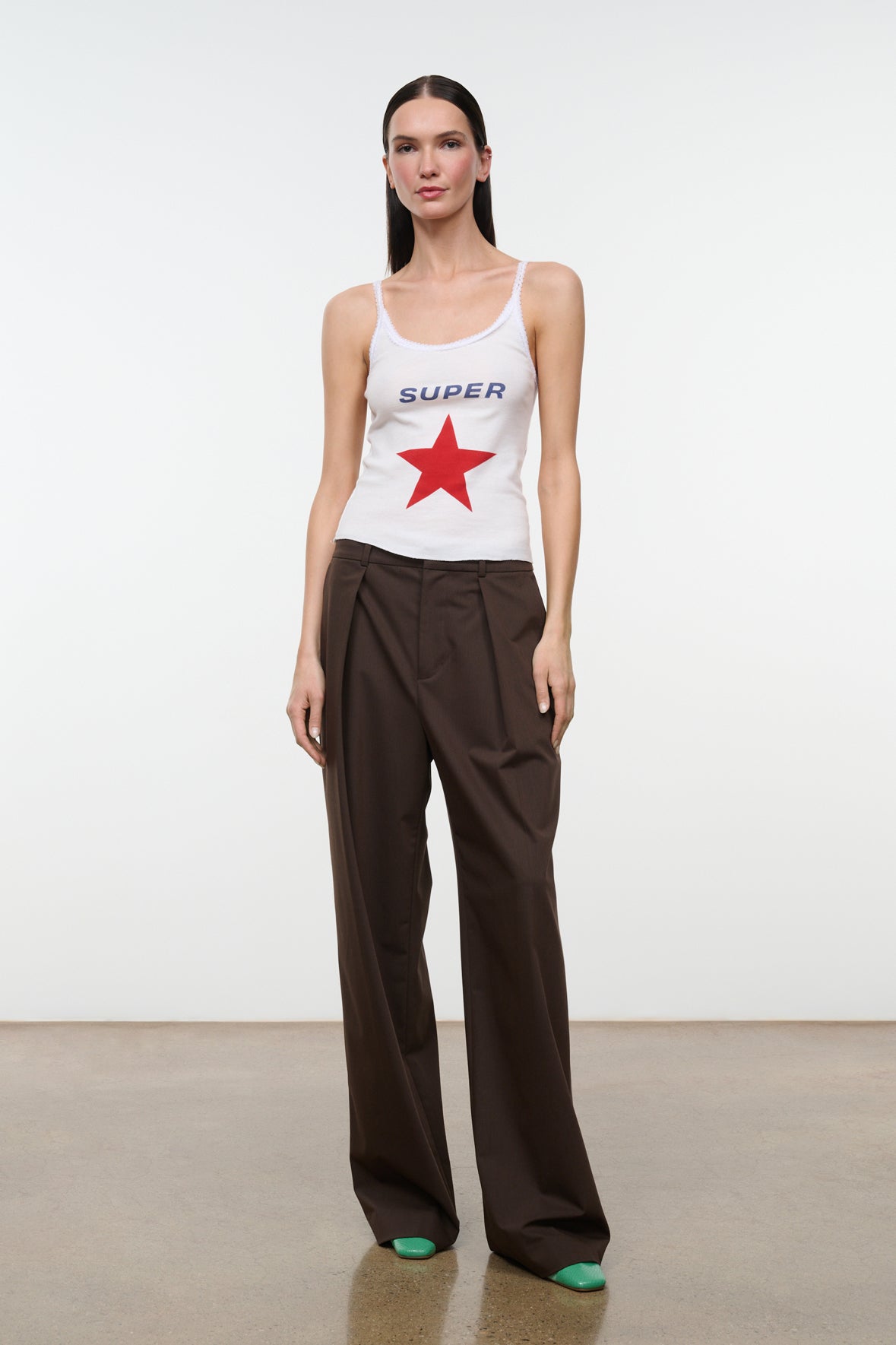 staud maysen pant earth