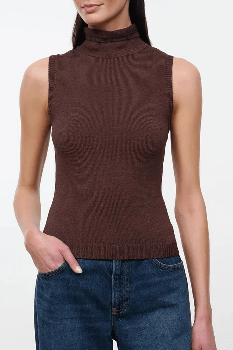 staud montclair top earth