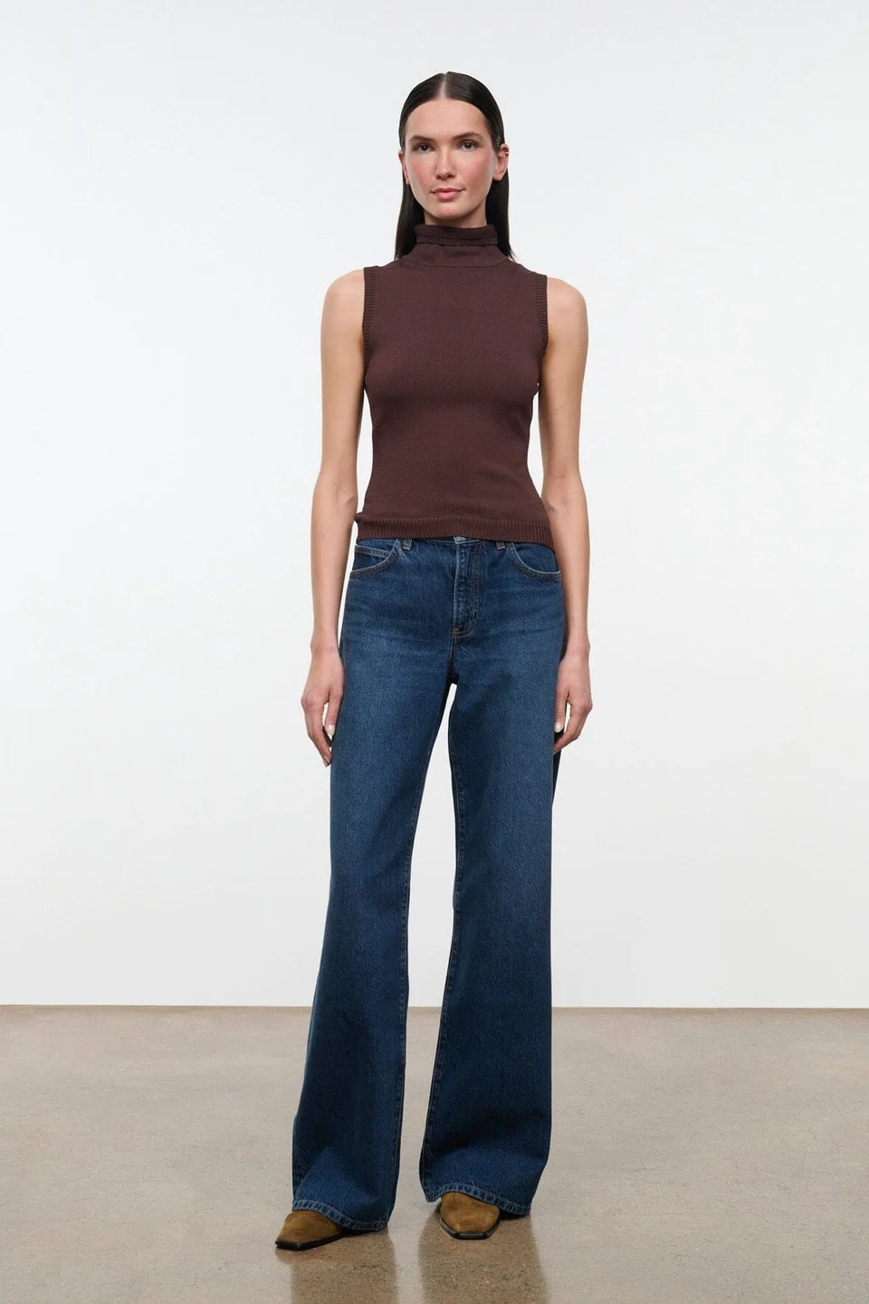 staud montclair top earth