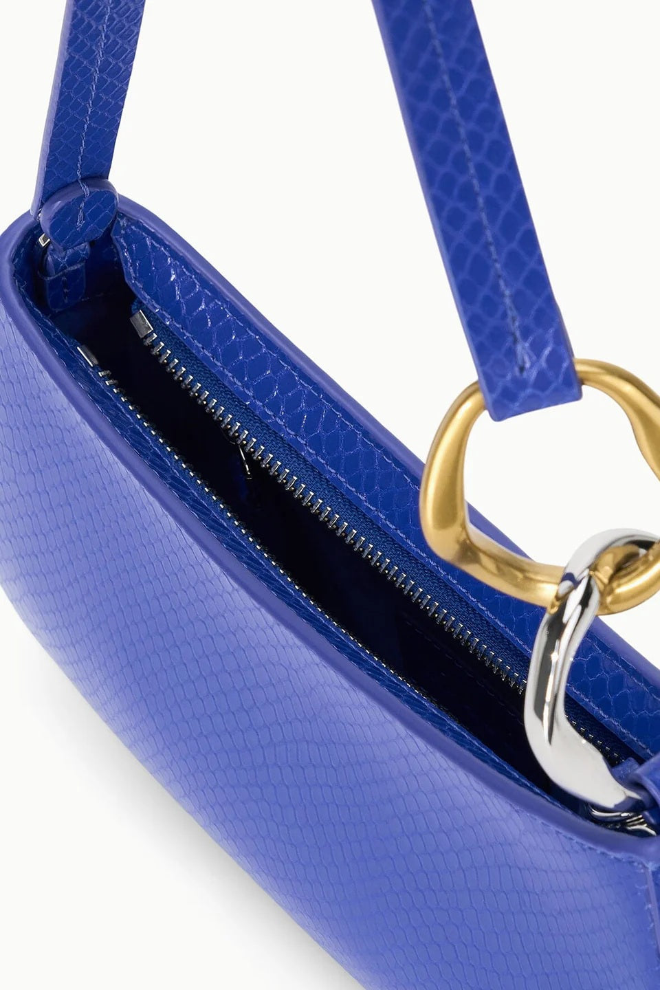 staud ollie bag cobalt