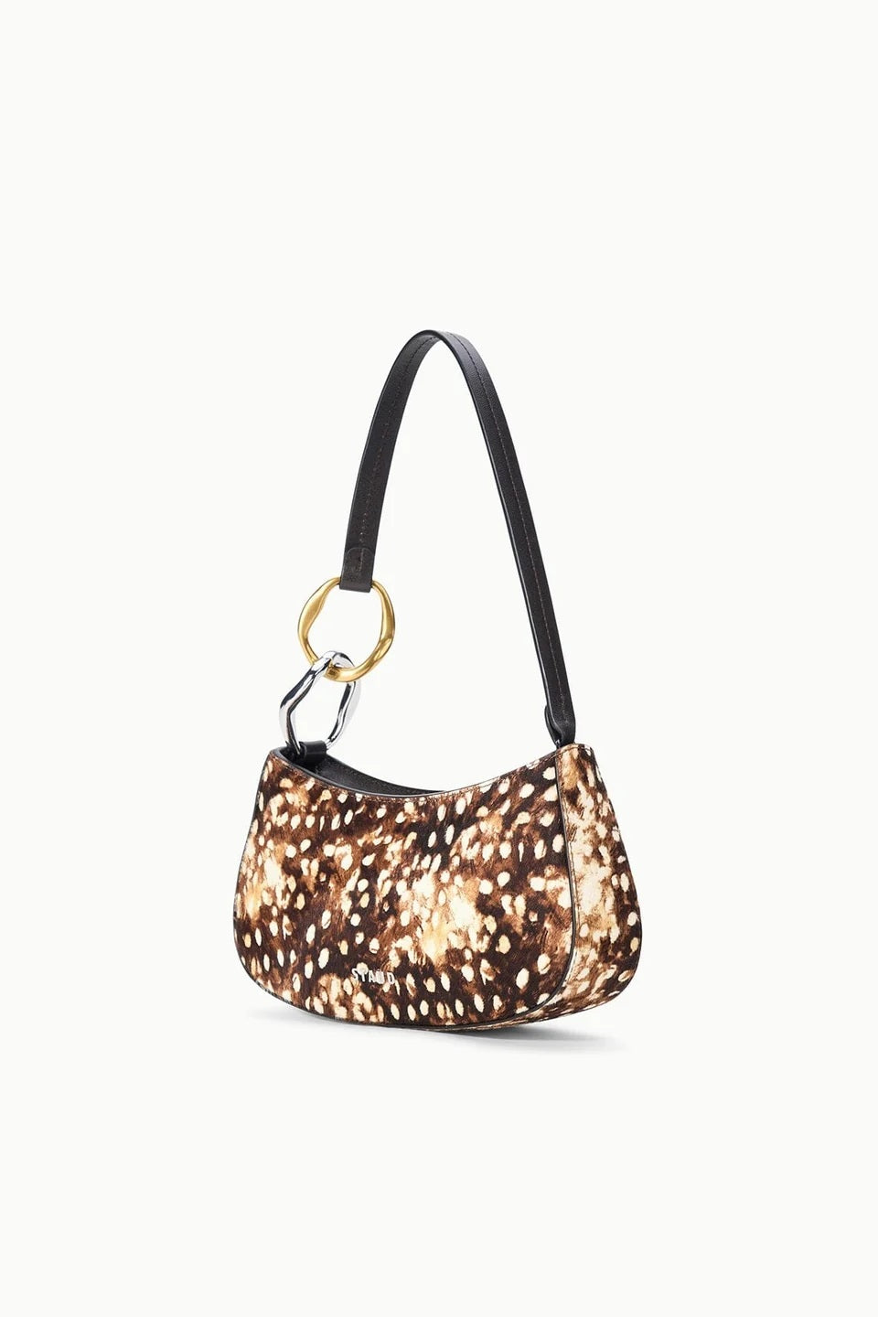 staud ollie bag fawn haircalf