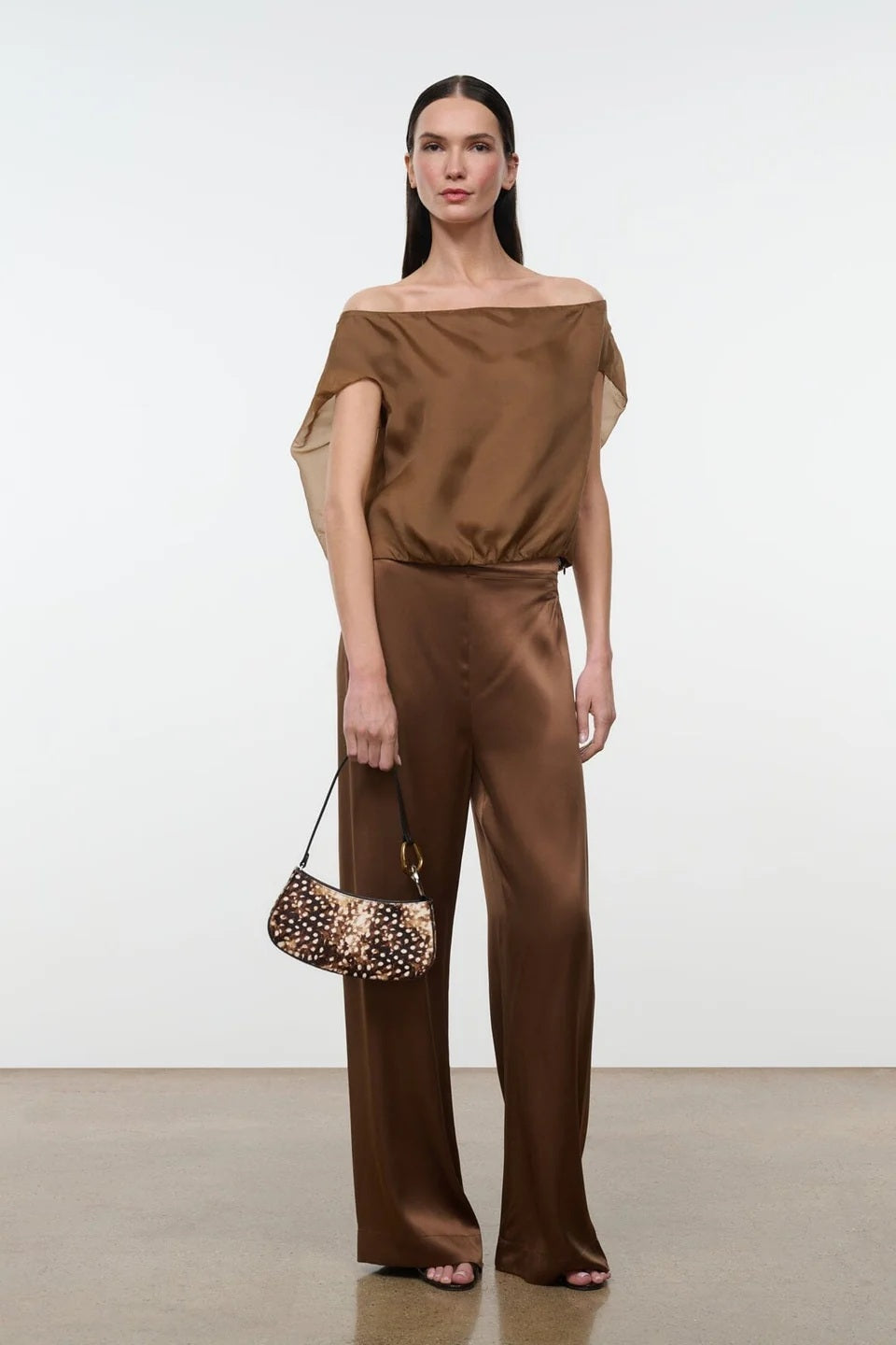staud ollie bag fawn haircalf