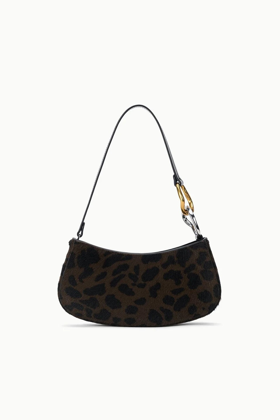 staud ollie bag leopard