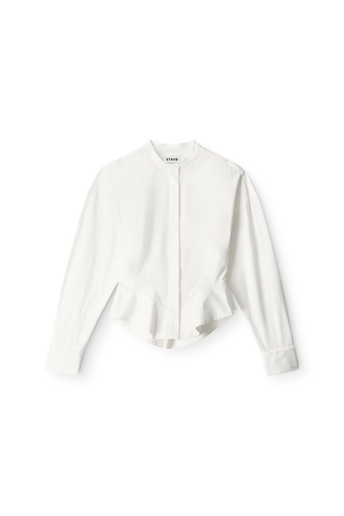 staud rhys top white