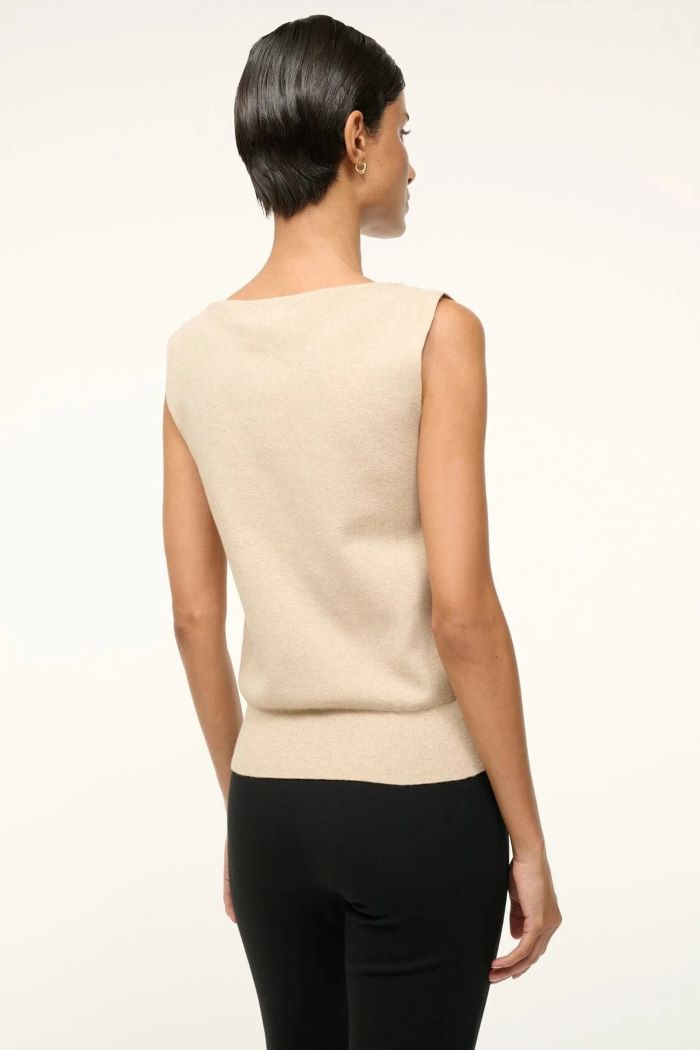 staud rocki sweater stone 