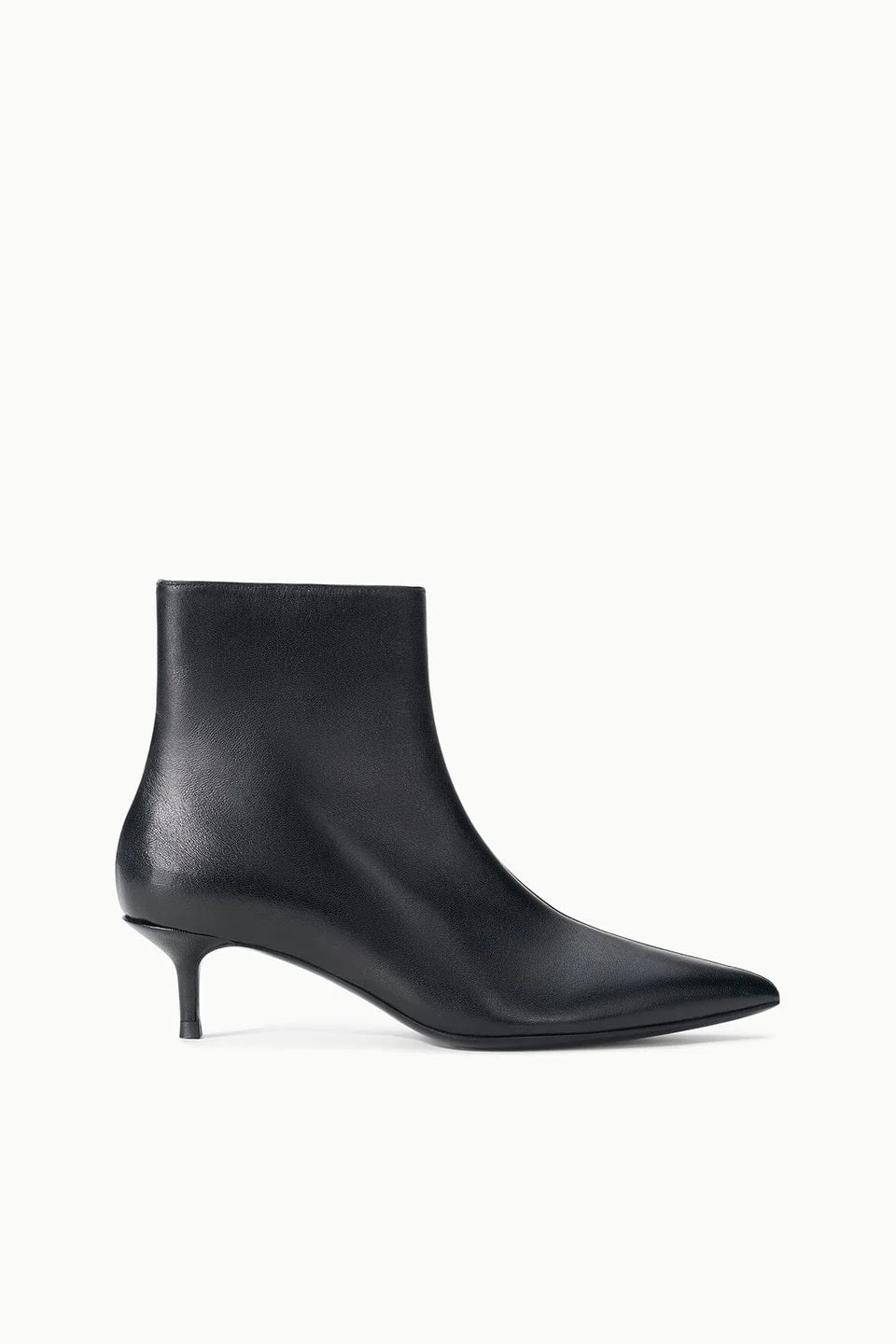 staud sebastian ankle kitten heel black