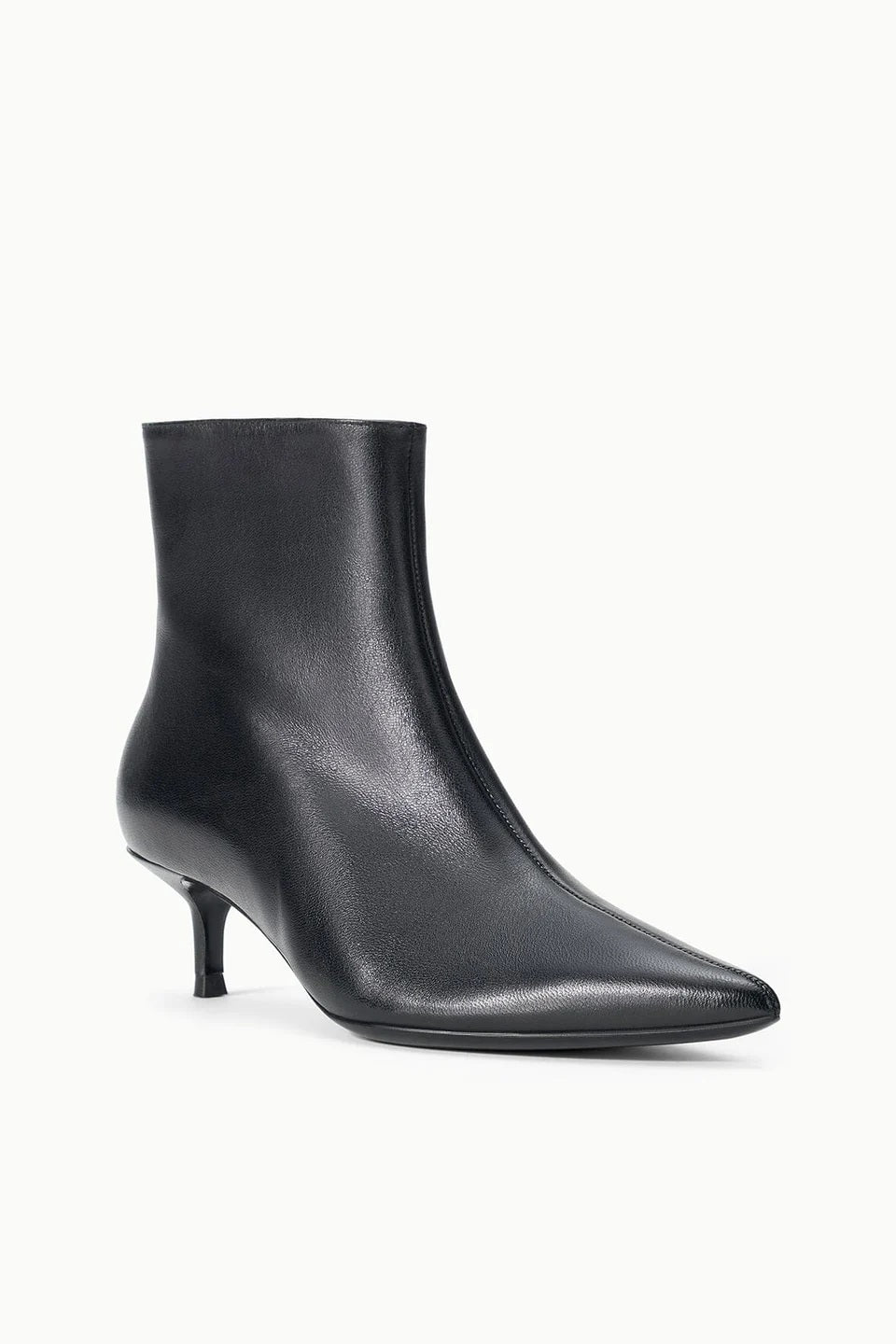 staud sebastian ankle kitten heel black