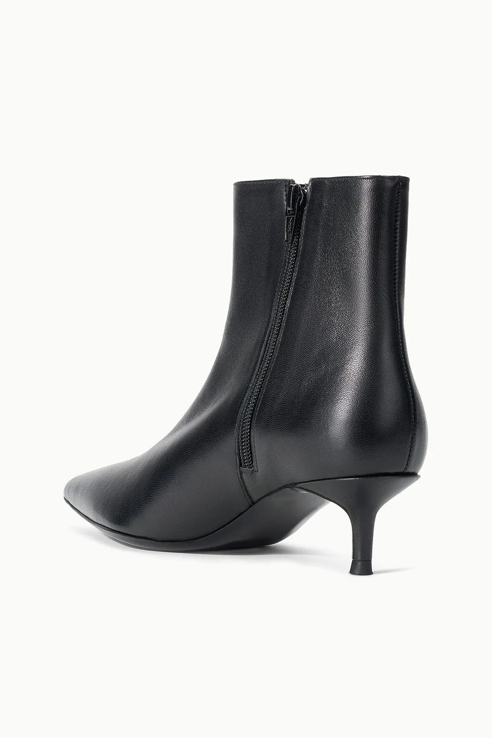 staud sebastian ankle kitten heel black