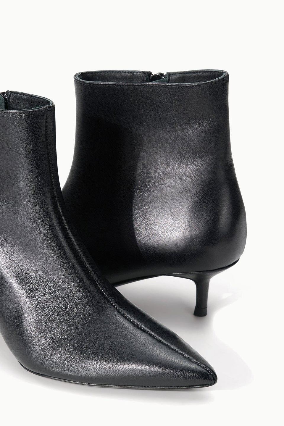 staud sebastian ankle kitten heel black