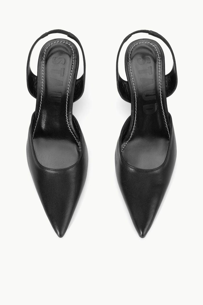 staud sebastian slingback black 