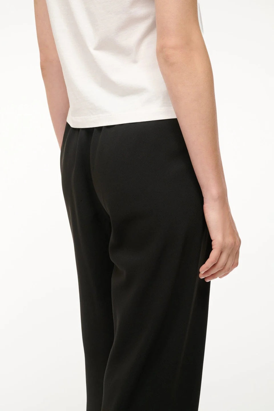 staud stroll pant black