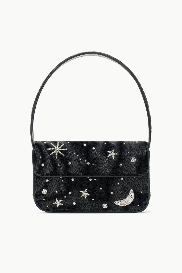 staud tommy beaded bag starry night 