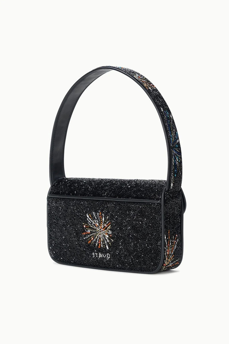 staud tommy beaded bag firework
