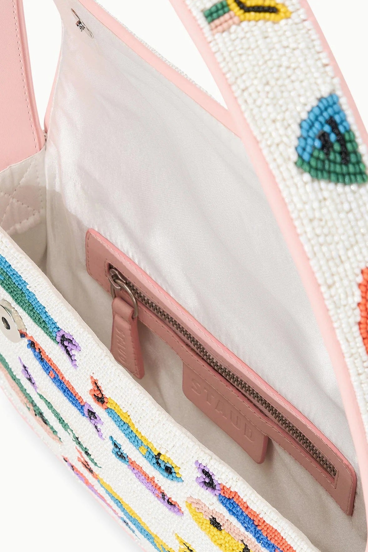 staud tommy beaded bag pop sardines