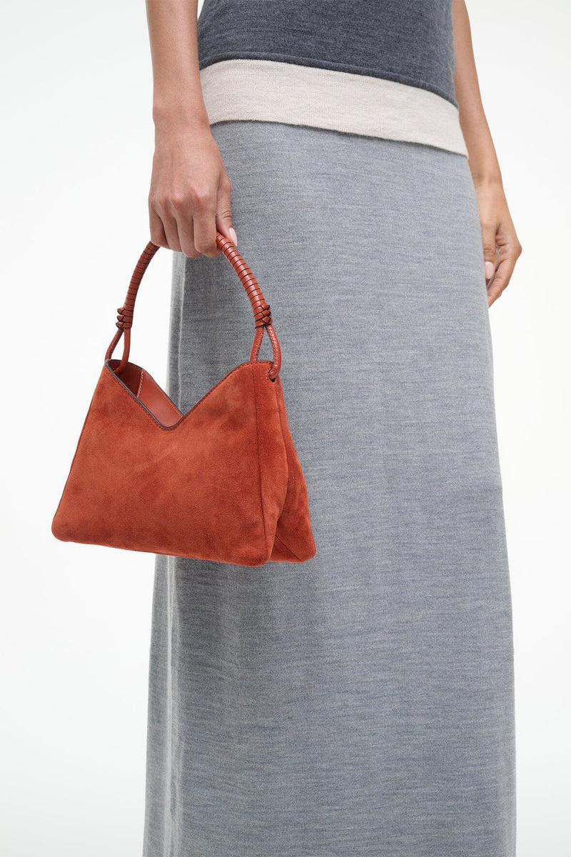 staud valerie shoulder bag auburn