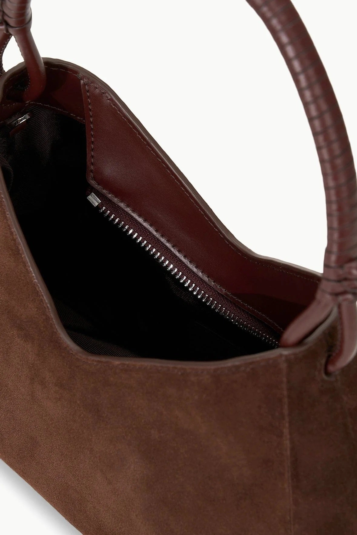 staud valerie shoulder bag mahogany 
