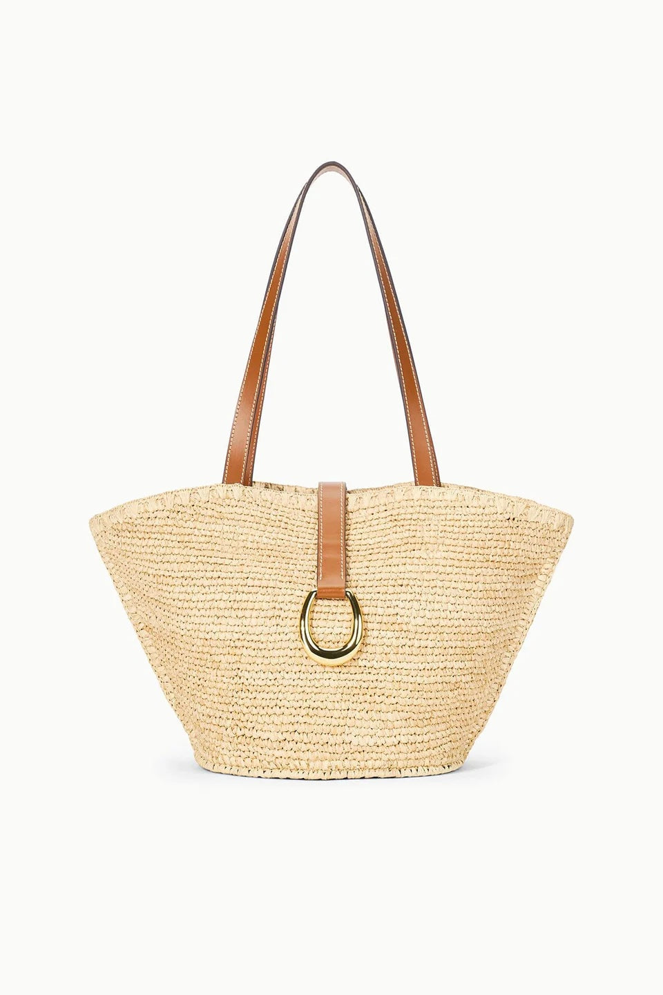 staud vista raffia tote