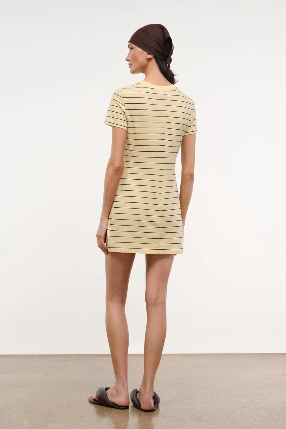 staud wade dress monday stripe