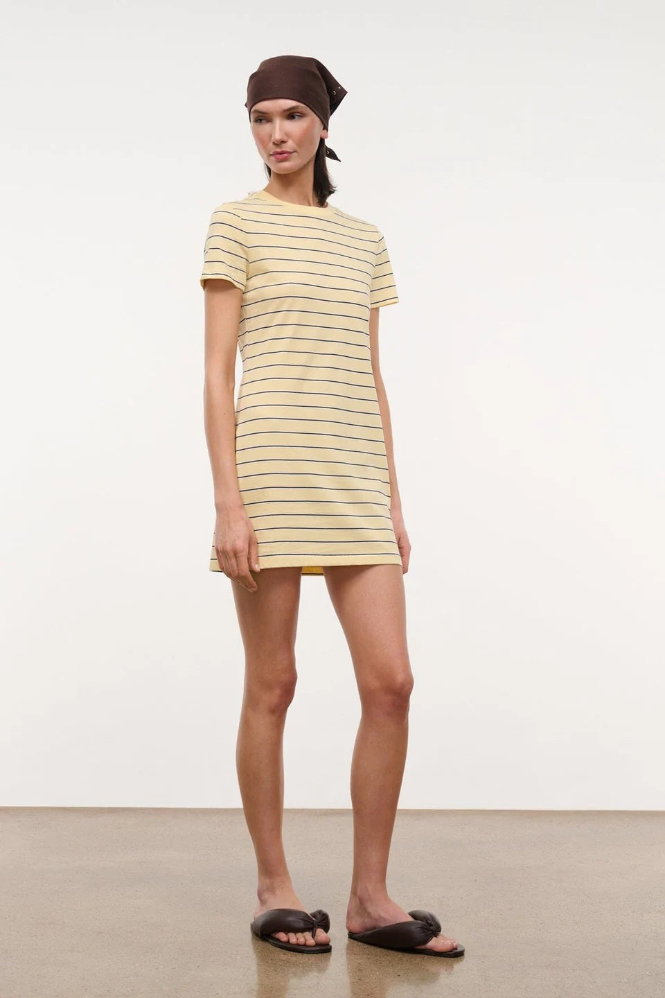 staud wade dress monday stripe