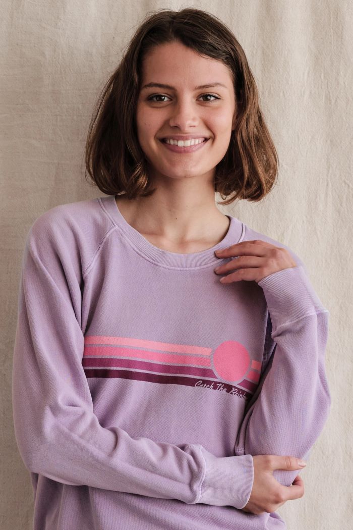 sundry rainbow sweatshirt