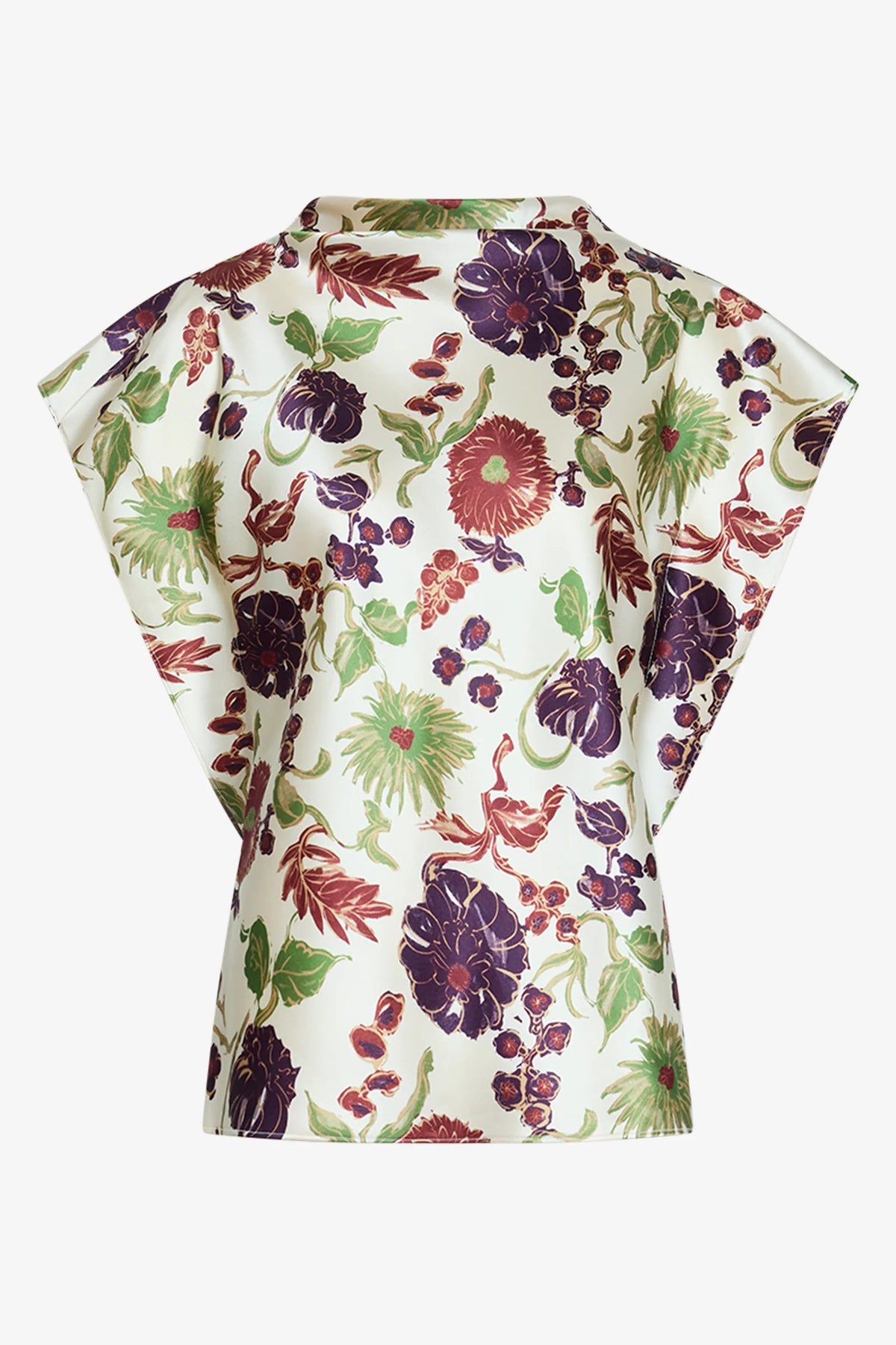 tanya taylor adrien top cream multi