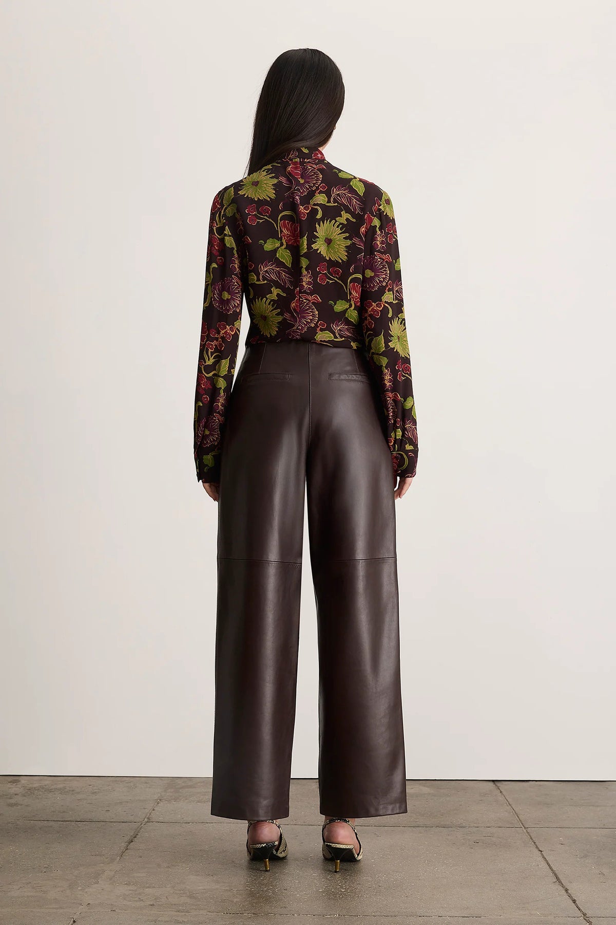 tanya taylor amelia top dark fig multi