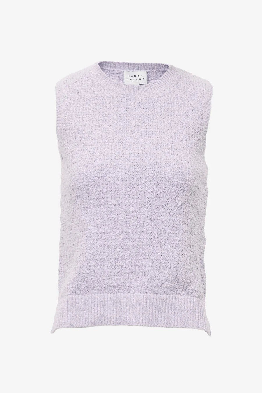 tanya taylor avril knit lilac