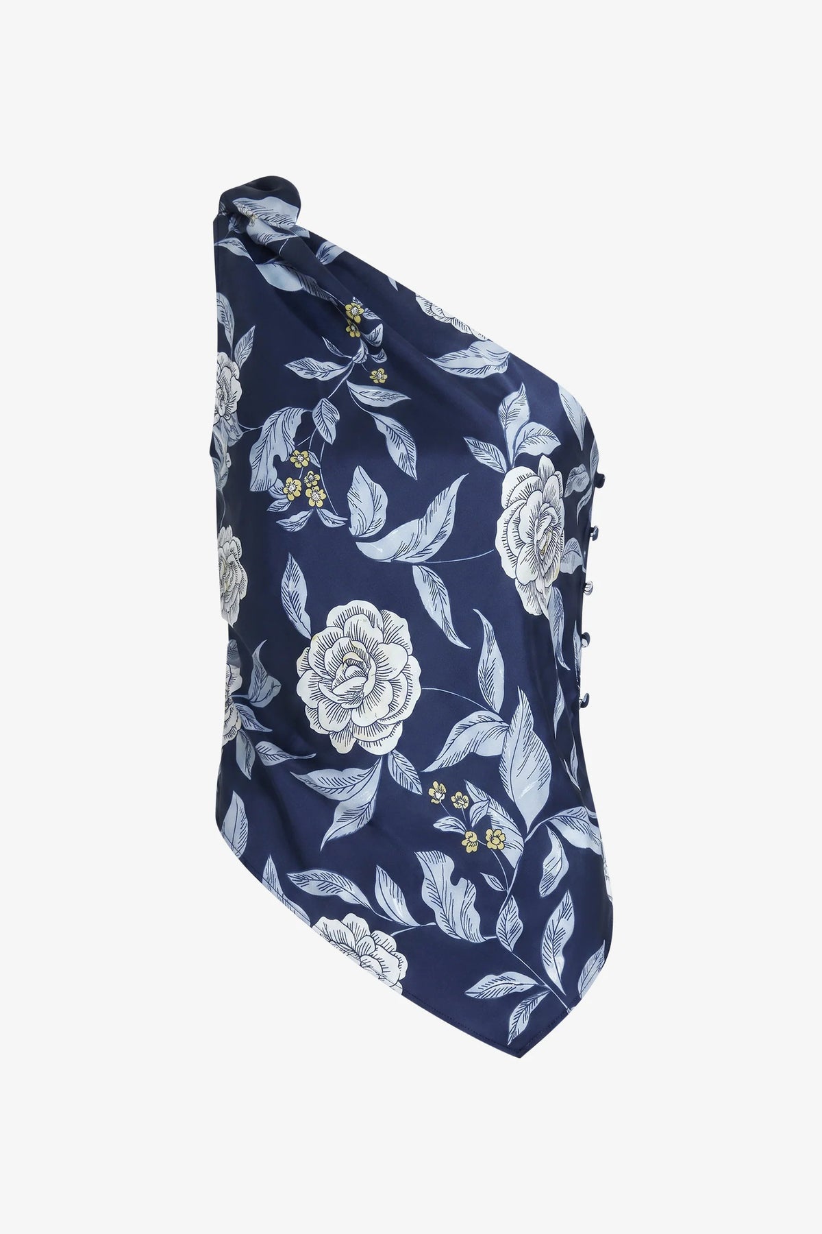 tanya taylor brigid top maritime blue floral