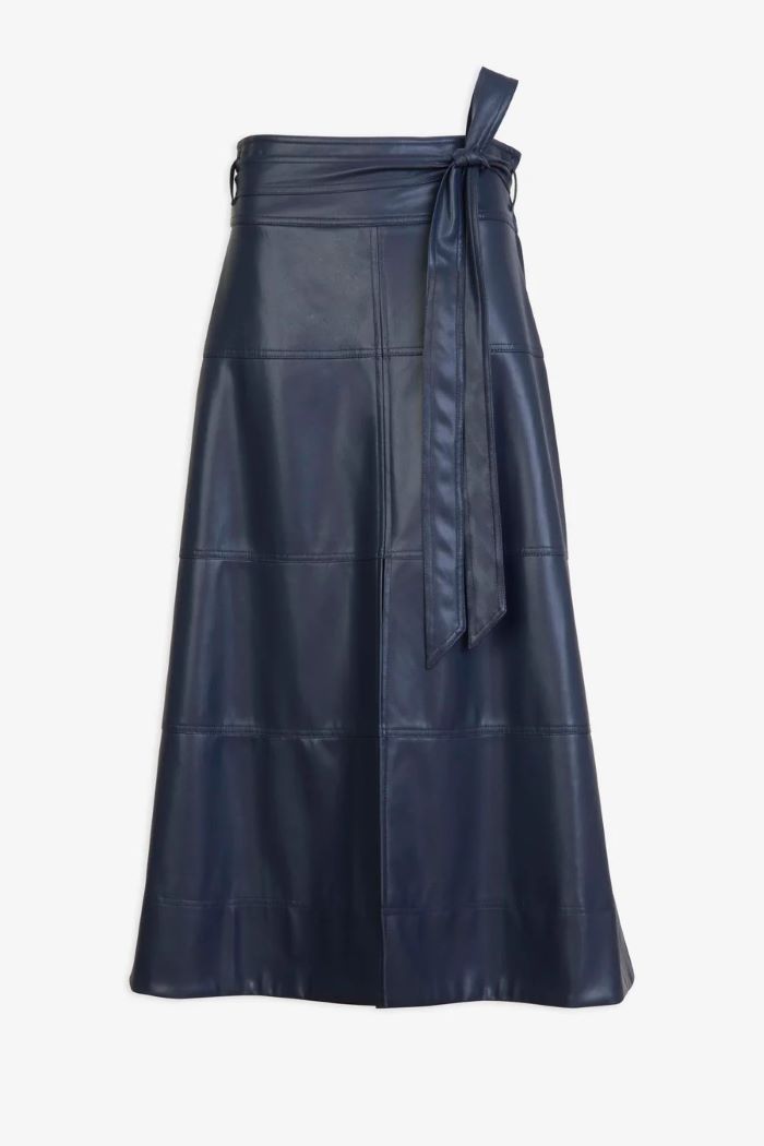 tanya taylor hudson skirt anthracite 