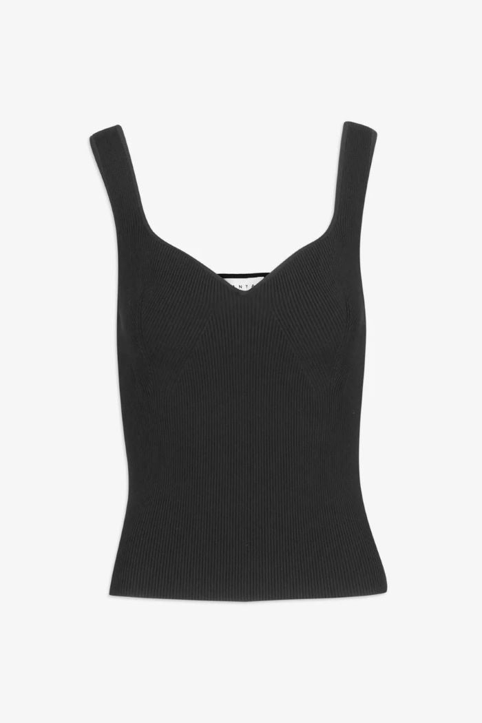 Taylor Knit Ribbed Crop Tank. Taylor Knit Ribbed Crop Tank.