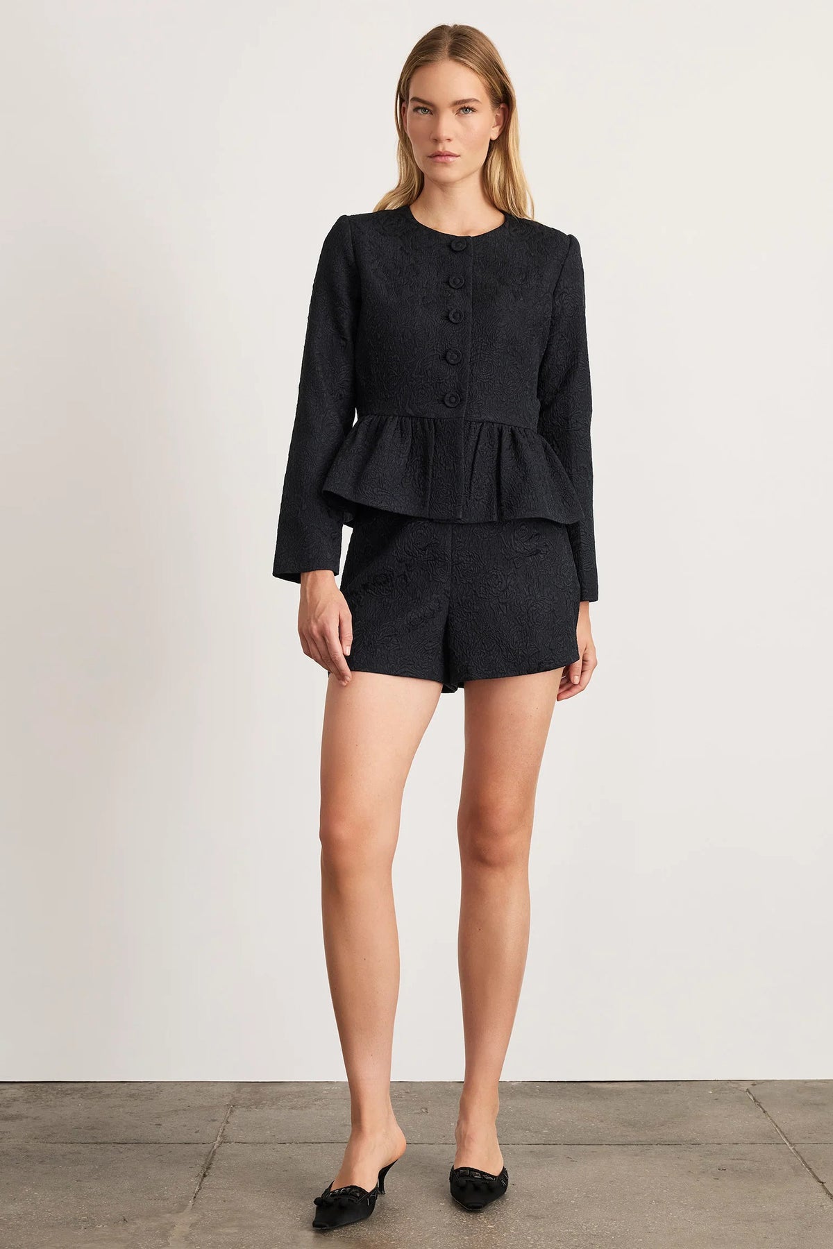 tanya taylor karleigh jacket black