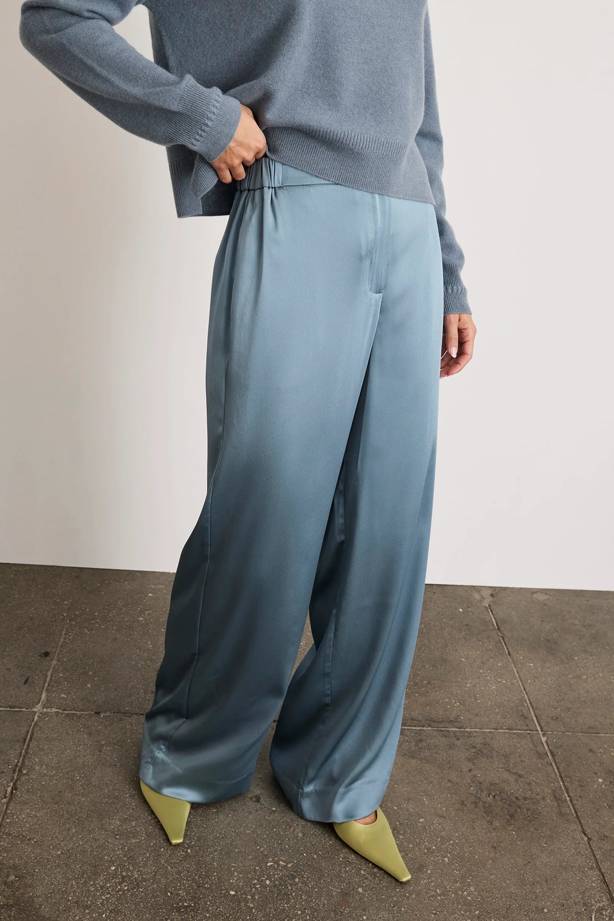 tanya taylor katrina pant cloudy seafoam