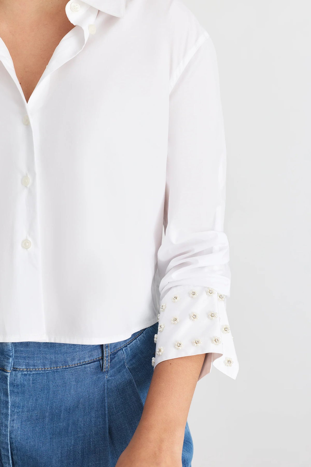 tanya taylor largaux top optic white