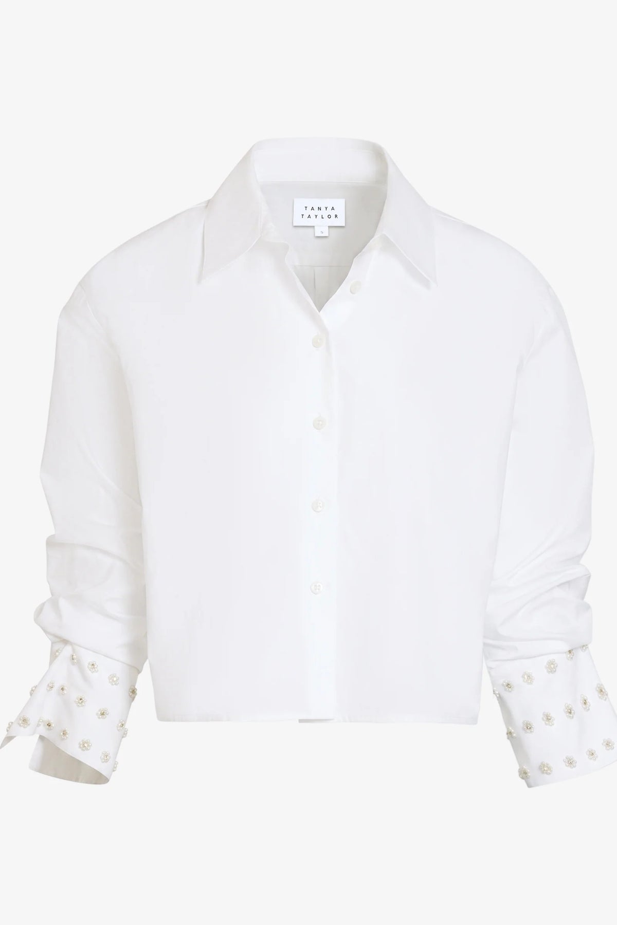 tanya taylor largaux top optic white