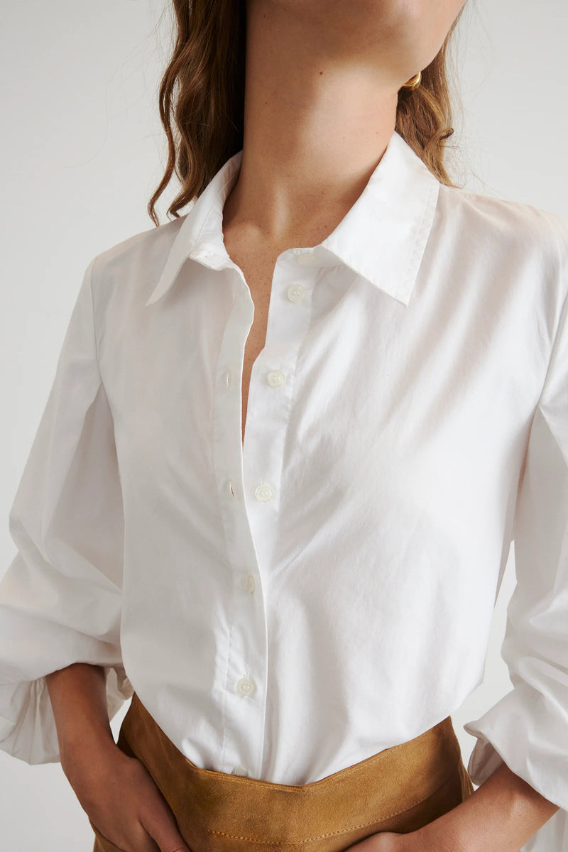 tanya taylor marina top optic white