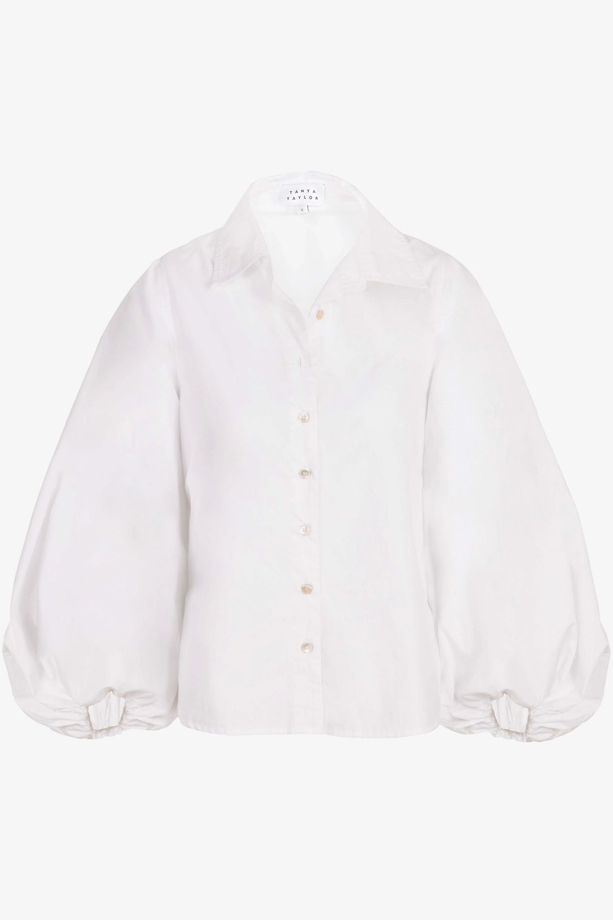 tanya taylor marina top optic white
