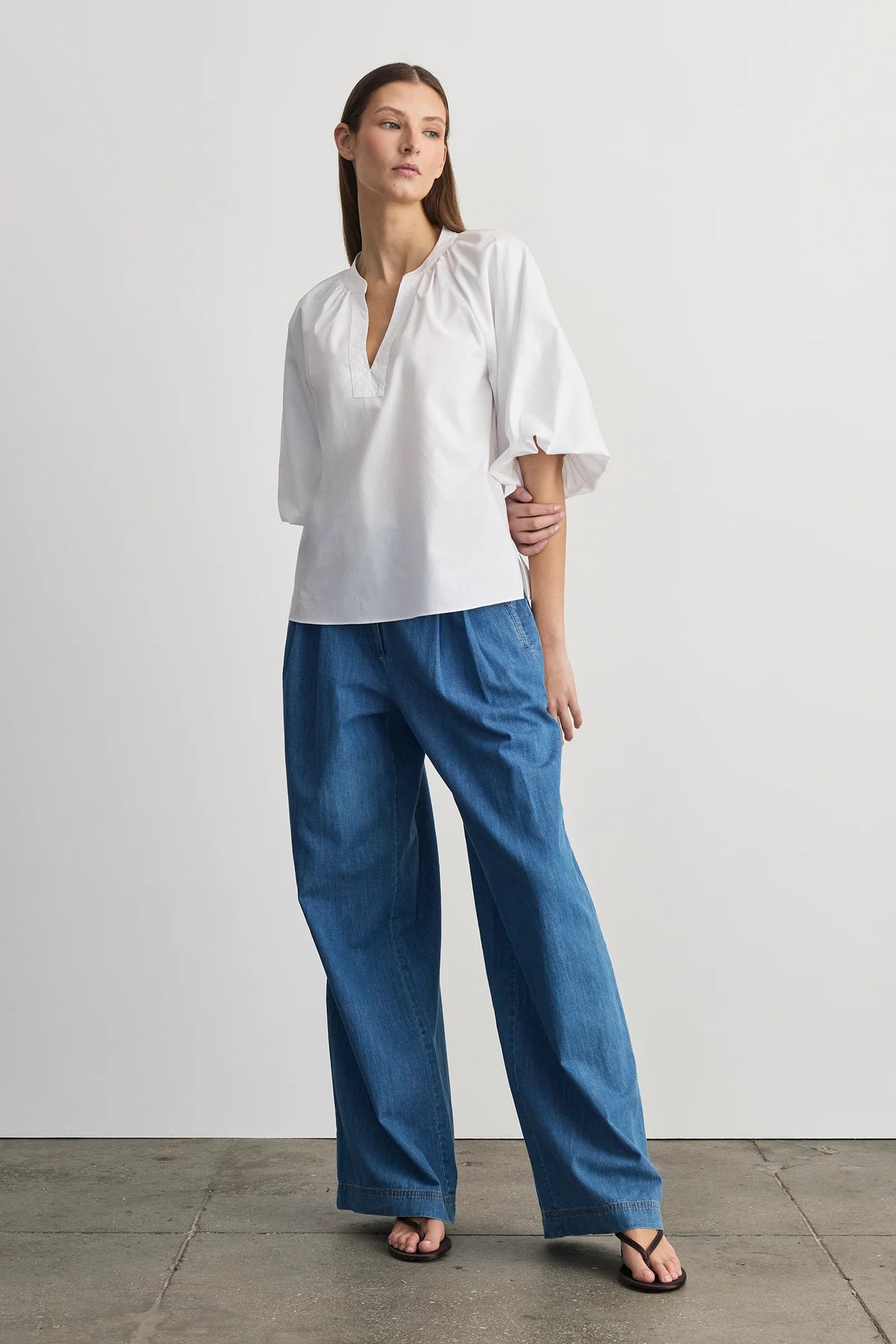 tanya taylor marine top optic white