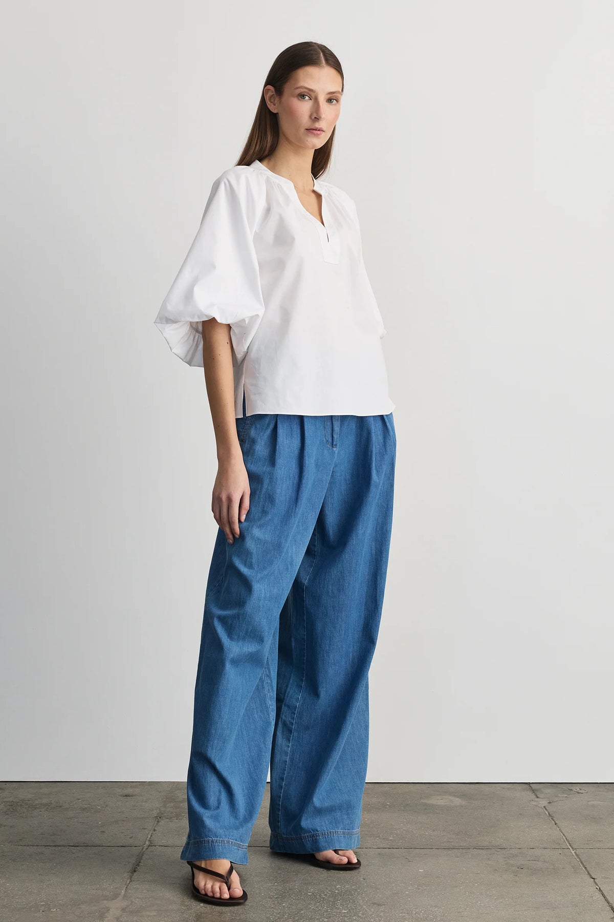 tanya taylor marine top optic white