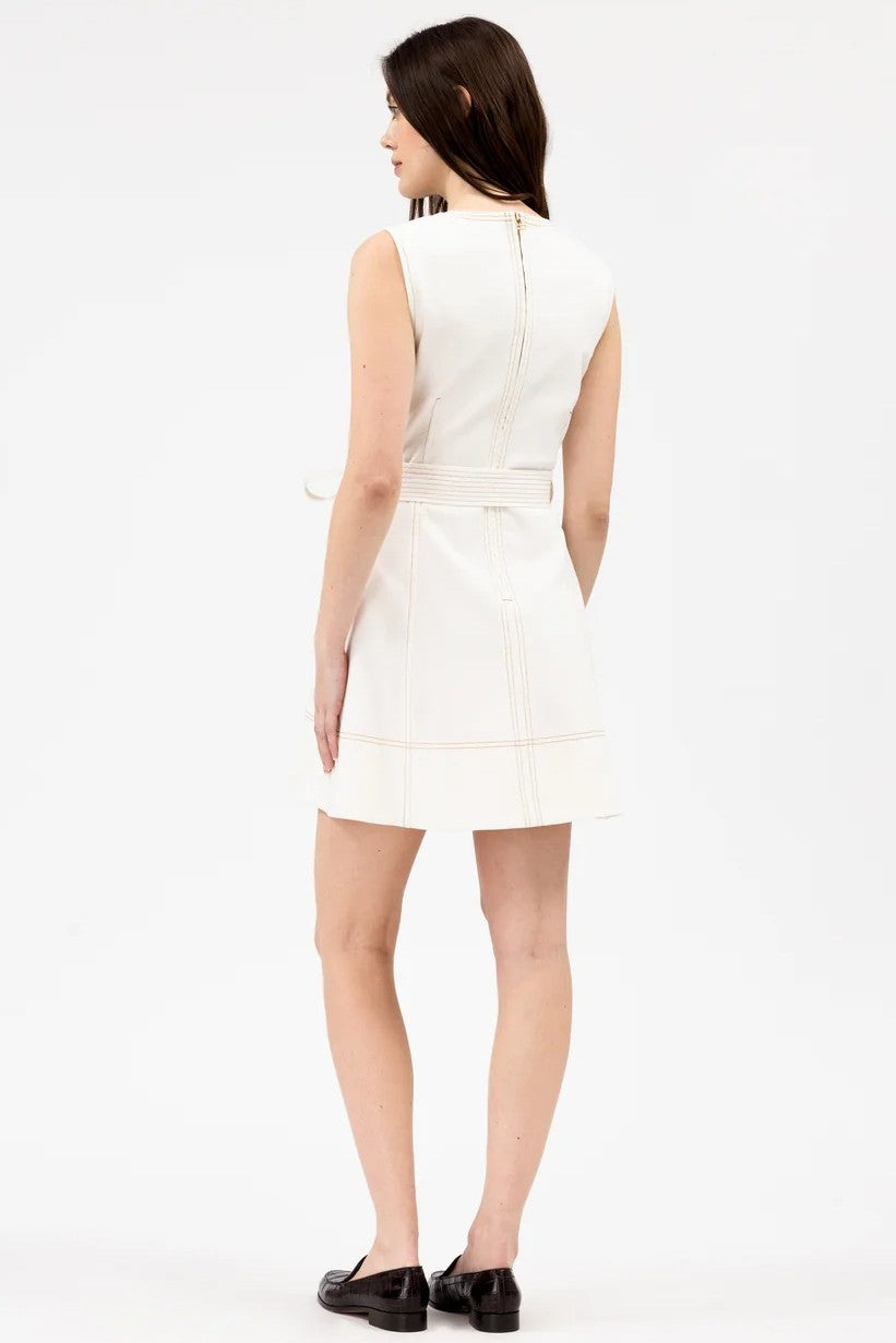 tanya taylor reina dress chalk