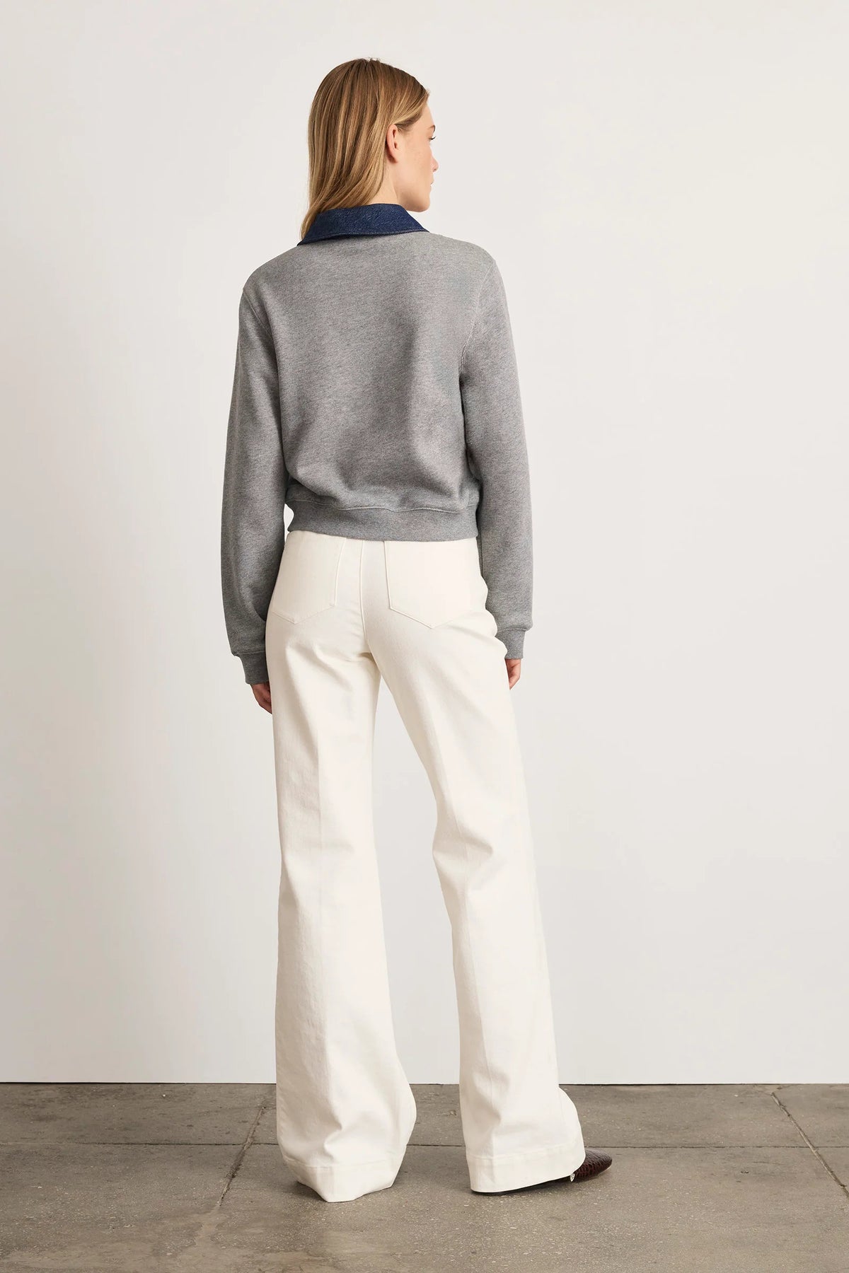 tanya taylor rita jacket heather grey