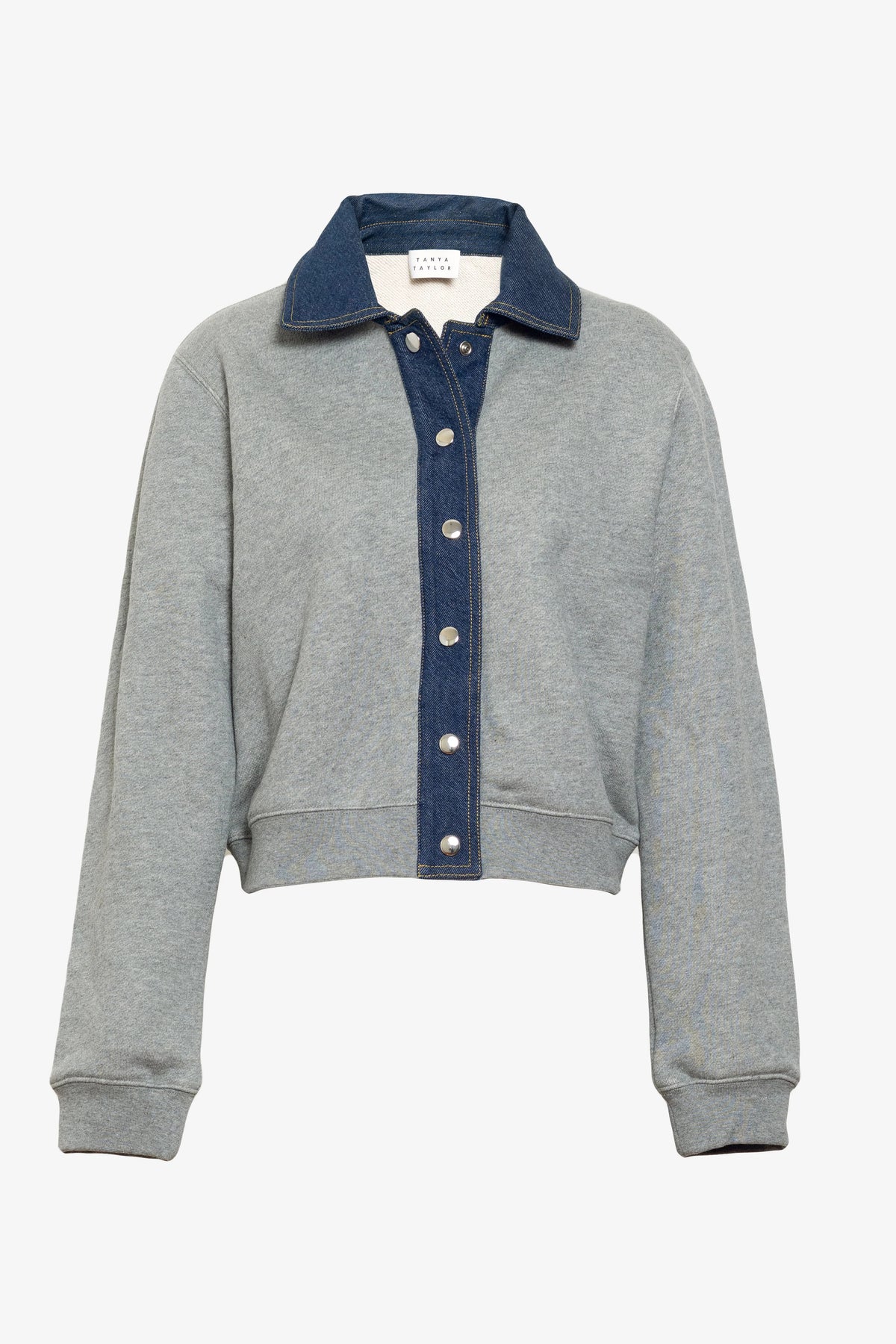 tanya taylor rita jacket heather grey
