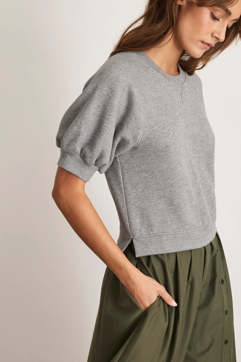 tanya taylor shayna dress heather grey army