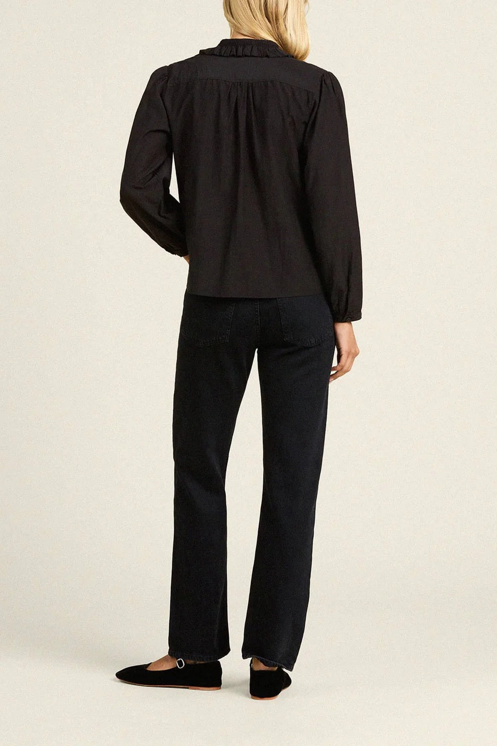 trovata alise blouse black